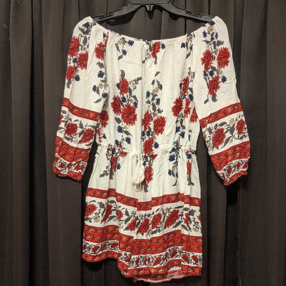 Oh the shoulder romper